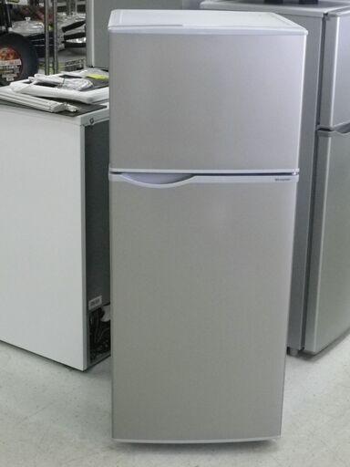SHARP 　2ドア冷蔵　直冷式　128L  2021年製　SJ-H13E