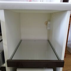 パモウナ(Pamouna)　パントリー付　スライド扉キッチンボード【愛品倶楽部柏店】の画像