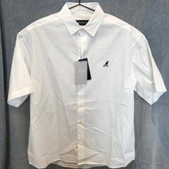 【新品】　カンゴール　半袖シャツ　白　S