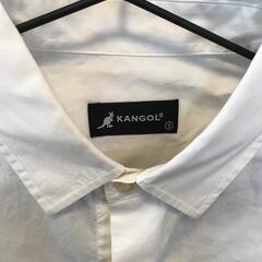 【新品】　カンゴール　半袖シャツ　白　Sの画像