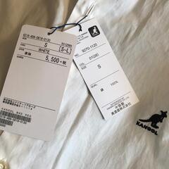 【新品】　カンゴール　半袖シャツ　白　Sの画像
