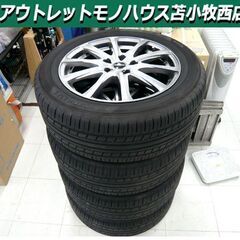 タイヤ付ホイール 4本セット EURO SPEED MANARAY ユーロスピード ヨコハマ エコス 225/55R17 2019年 苫小牧西店