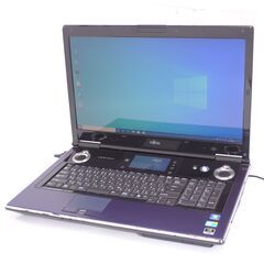 新品高速SSD搭載 Wi-Fi有 超大型 ノートパソコン 富士通 NW/G90T 中古良品 18.4型ワイド Core i5 4GB Blu-ray 無線 Windows10 Office