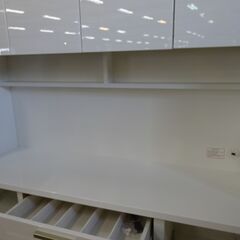ニトリ(NITORI)　4枚扉キッチンボード　ソレル140KB【愛品倶楽部柏店】の画像