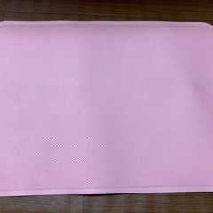 介護用品　滑り止めお風呂マット　ダイヤタッチS  ピンク