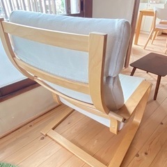 IKEA 1人掛けソファの画像