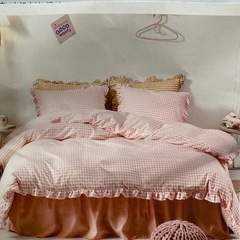 お値下げ！掛け布団カバーと枕カバーの画像