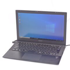 高速SSD Wi-Fi有 ノートパソコン 中古良品 11.6型 SONY SVP112A16N 第4世代Core i3 4GB 無線 Bluetooth カメラ Windows10 Office