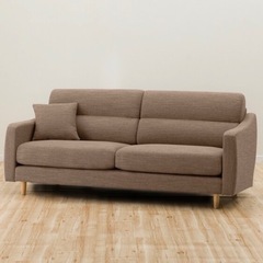 ニトリ 3人がけソファ ブラウン 美品