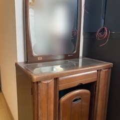 大塚家具　鏡台　アンティーク