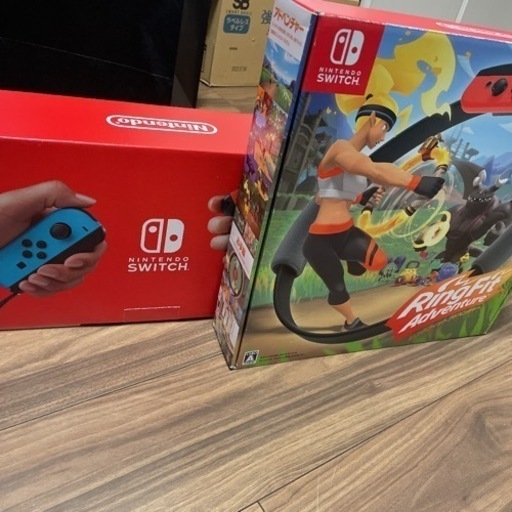 任天堂Switch本体＋リングフィットアドベンチャーセット