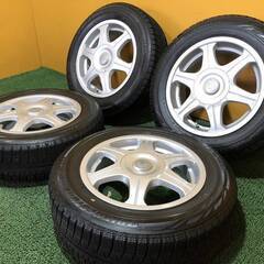 No.750　ブリヂストン　ブリザックレボGZ　スタッドレスタイヤ　15インチ　185/65R15　4本セット 売切 160サイズ×4
