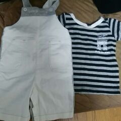 【90】Tシャツとつなぎのセット