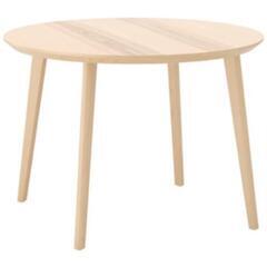 IKEA　リーサボー　丸テーブル
