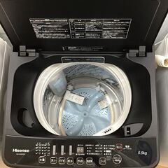 【トレファク神戸新長田】Hisenseの5.5Ikg（2019年製）全自動洗濯機です!!!【取りに来れる方限定】 トレファク神戸新長田】Hisenseの5.5Ikg（2019年製）全自動洗濯