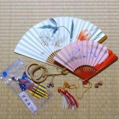 懐かしい色々 差し上げます。(扇子  民芸品 玩具  浮世絵小物...