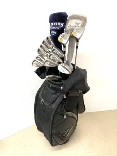 SOLD OUT！◆Callaway キャロウェイ◆ゴルフクラブ フルセット ＋ 超美品 adidasキャディーバッグ付き