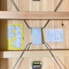 【定価：5,990円】無印良品 パイン材テーブル・折りたたみ式の画像