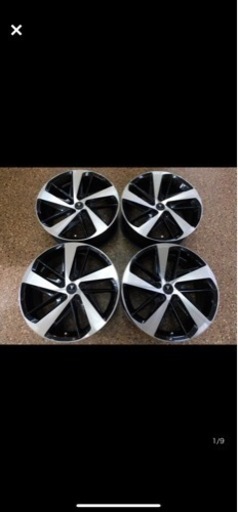 【特売セール】純正 モデリスタ ウイングダンサー6 19インチ 8J+38 4本 ヴォクシー 、アルファード ヴェルファイア ハリアー RAV4 C-HR アルミ ホイール