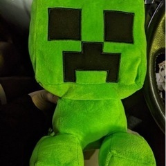 マインクラフト　マイクラ　クリーパーBIGぬいぐるみ