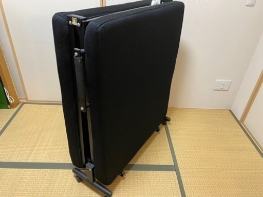 アイリスオーヤマ 折りたたみベッド シングル