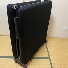 アイリスオーヤマ 折りたたみベッド シングル
