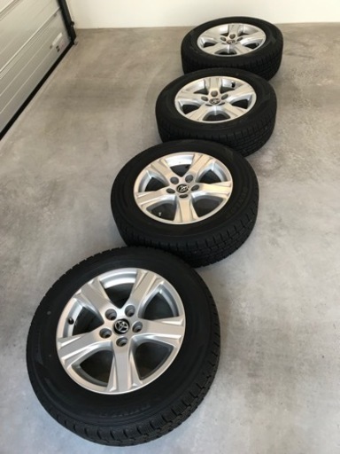 アルファード純正16インチ、スタッドレス215/60R16DSX-2