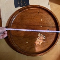 丸盆 桜の画像