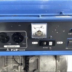 CA407 Denyo デンヨー 発電機 GA-2606U3 60Hz 2.6kVA 発電 電気 ガソリン発電機 の画像