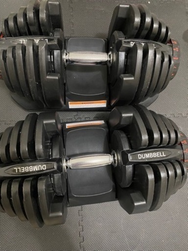可変式ダンベル40kg×2個　
