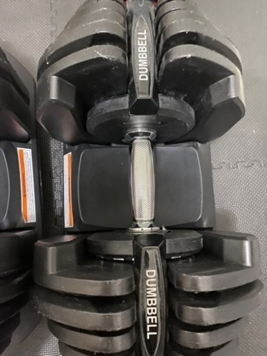 可変式ダンベル40kg×2個　