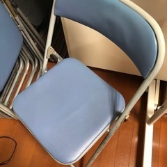 パイプイス　１０脚セットの画像