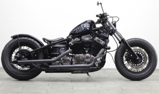 再投稿。ドラックスター400フルカスタム