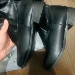 新品未使用ロングブーツの画像
