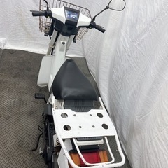 【値下げ!!】実働 スズキ スーパーモレ 原付 2スト FA14B 大型前カゴ収納 軽整備済み🧑‍🔧 【#001】の画像