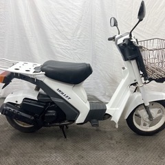 【値下げ!!】実働 スズキ スーパーモレ 原付 2スト FA14B 大型前カゴ収納 軽整備済み🧑‍🔧 【#001】の画像