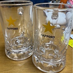 ビールジョッキー6個の画像