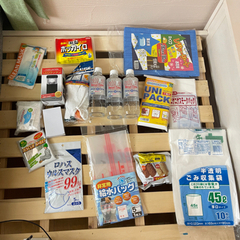 防災セット(リュックサック付き) 二つの画像