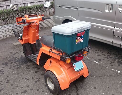 ホンダジャイロ　２スト　３輪ミニカー登録実動　中古　約10万キロ