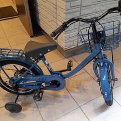 ビッケ　子供用自転車16　ネイビーグレー