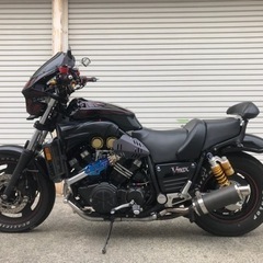 V-MAX1200 カナダ仕様　車検付き　カスタム多数　Vブース...