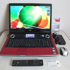 高速SSD240GB搭載　大画面18.4型フルHD　Core i5　富士通 FMV LIFEBOOK NH900/5AT　ノートパソコン　 (3932)