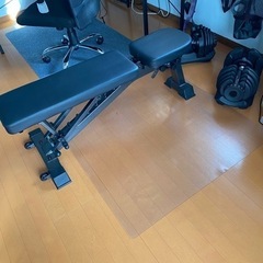 可変式ダンベル 40kg×2 +トレーニングベンチ　セット