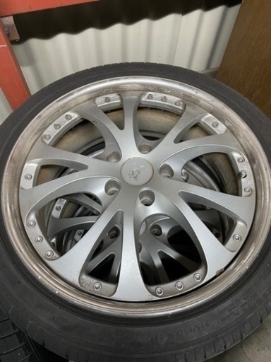 ホイール タイヤ 4本　18インチ　7.5J 8.5J タイヤおまけ