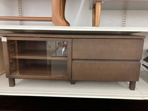 テレビボード　無印良品　SE11TV ﾀﾞｰｸﾌﾞﾗｳﾝ