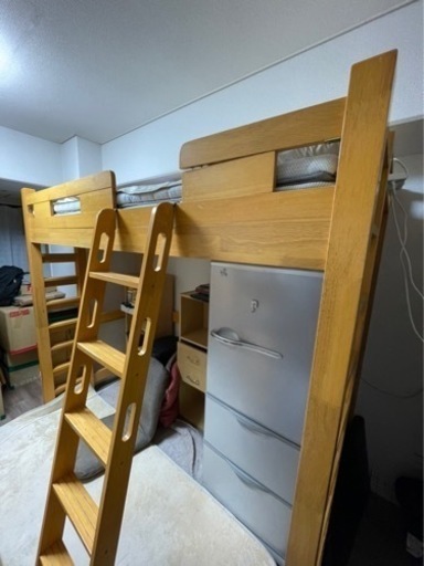 ロフトベッド　頑丈