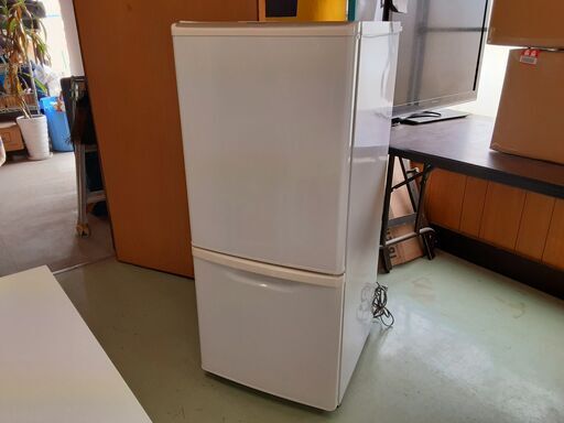 パナソニック 2ドア冷蔵庫 138L 2012年製 NR-B144W-W　/DJ-0984 1FO