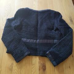 [1500円]❤ユナイテッドアローズ💜 日本製 36 紺 ジャケット ワンピース セットアップ フォーマルの画像