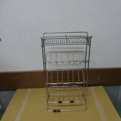 ステンレス製　シャンプーラック／浴室用ラックの画像