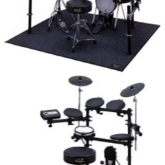 roland v-drums マット　電子ドラム　防振　中古